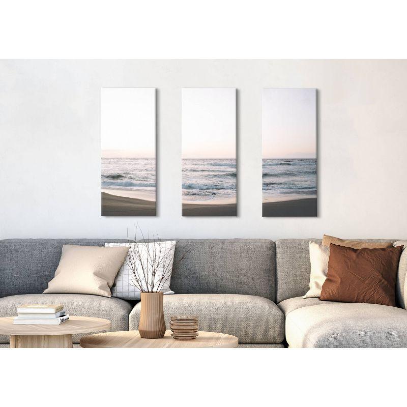 (Set of 3) 12" x 28" California Dreaming by Patricia Rae Photography Unframed Wall Canvas - Kate & Laurel All Things Decor: