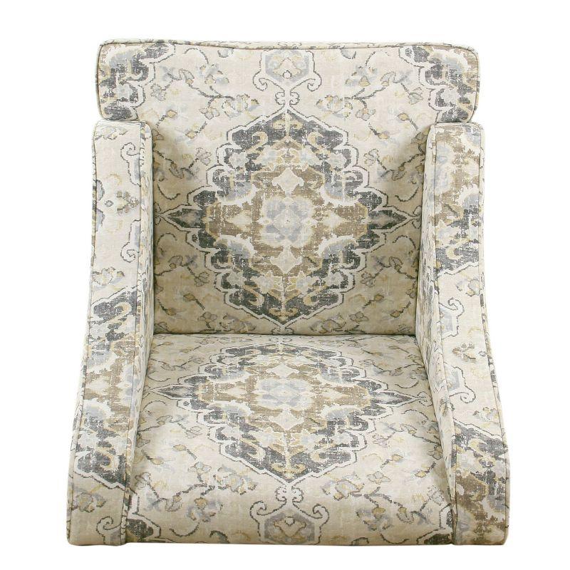 Classic Swoop Accent Armchair - HomePop