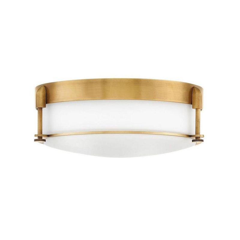 Hinkley Lighting Colbin 3 - Light Flush Mount in  Heritage Brass