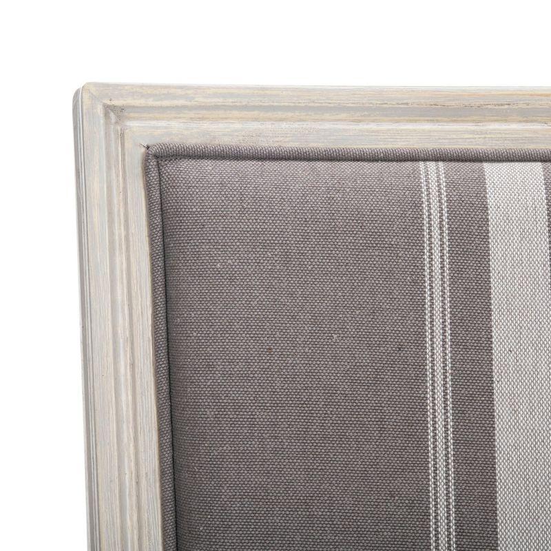 Buchanan 19''H French Brasserie Rectangle Side Chair (Set of 2) - Grey/Beige - Safavieh