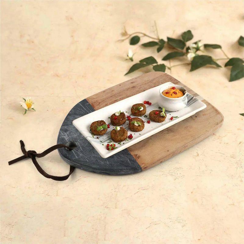 Inox Artisans Mesa Marble Wood Cutting Board