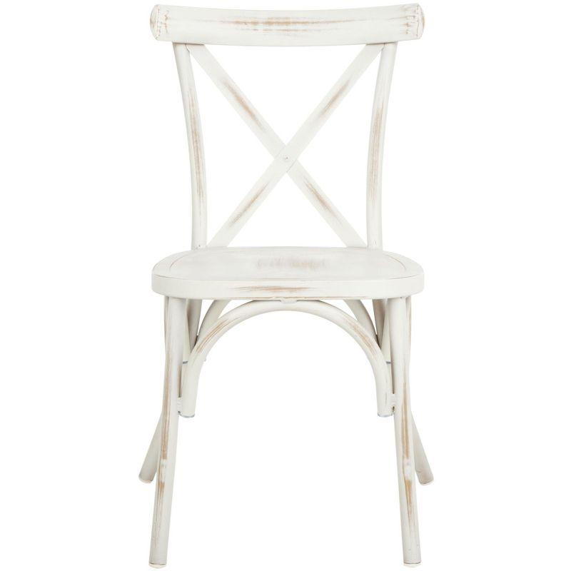 Elia Chair (Set Of 2) - Indoor/Outdoor - PAT4029 - White - Safavieh