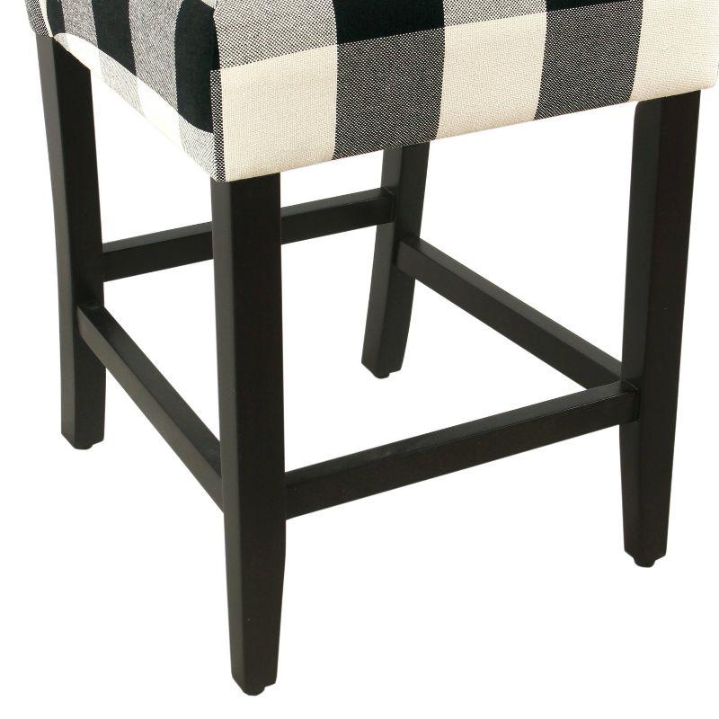 24" Upholstered Counter Height Barstool - HomePop