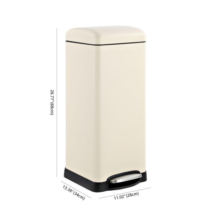 happimess Betty Retro 8-Gallon Step-Open Trash Can