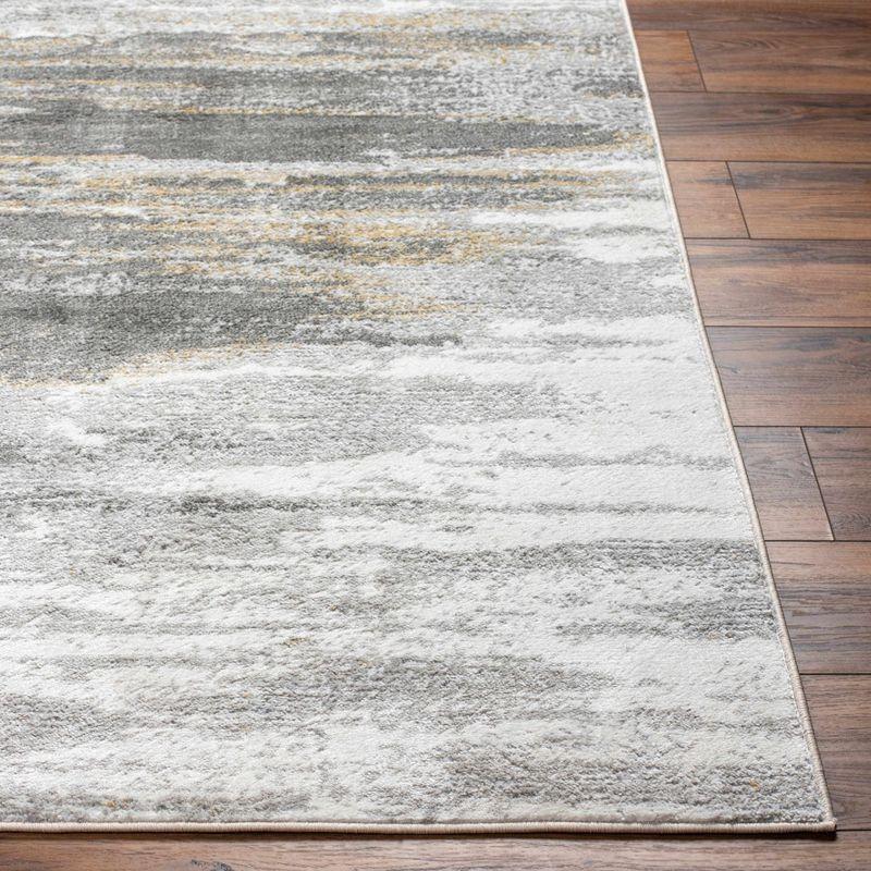 Hauteloom Derex Abstract Gray Rug