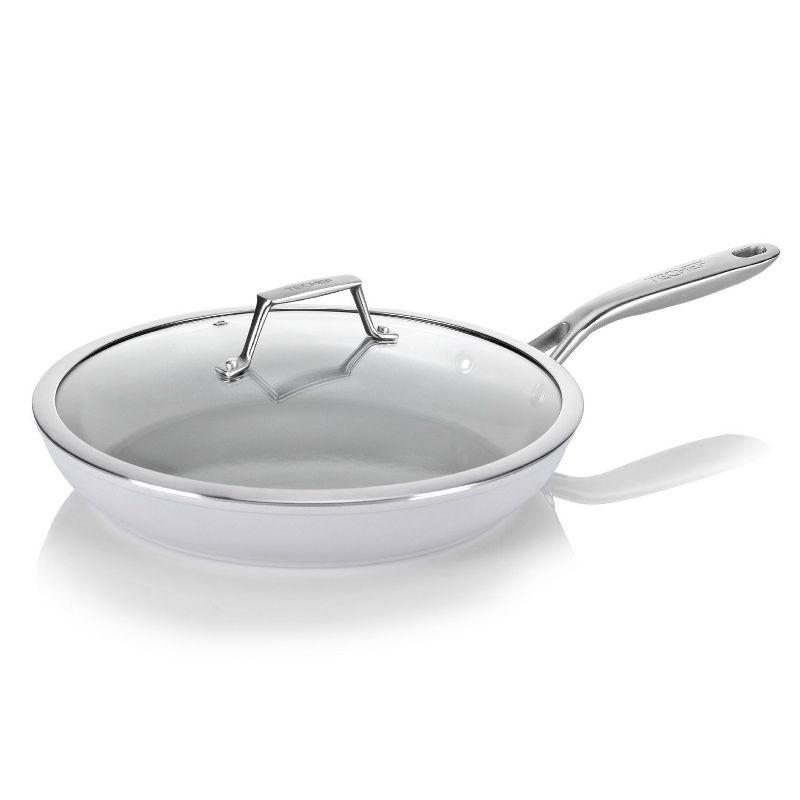 TECHEF CeraTerra - 12" Ceramic Nonstick Frying Pan with Cover