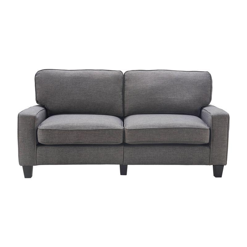 Serta Palisades Upholstered Tool-Free Assembly Straight Arm 73" Sofa for Living Room