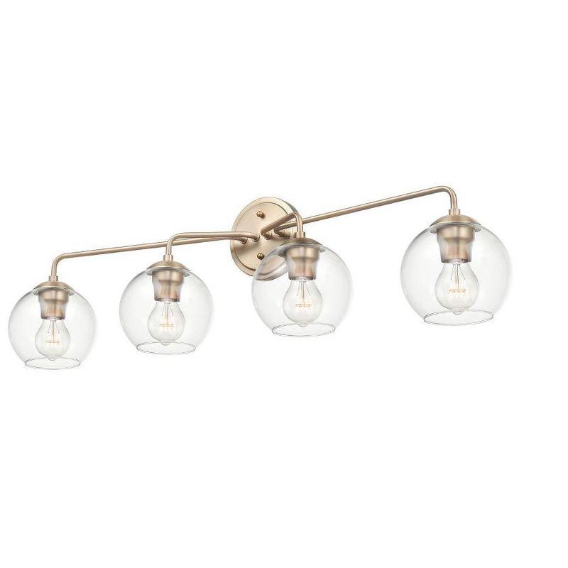 Millennium Lighting 4 - Light Vanity in  Modern Gold