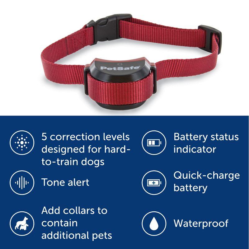 PetSafe Stay and Play Wireless Adjustable Fence for Stubborn Dogs - Black