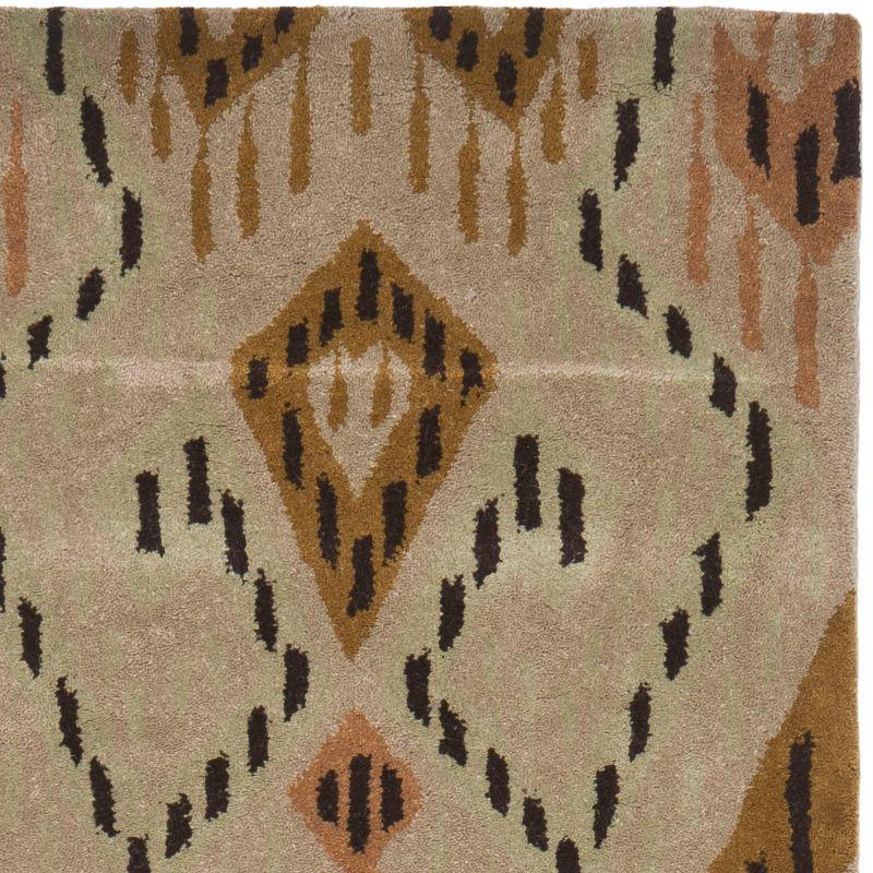 Dakota Fields Eaton Wyndham Hand Tufted Wool Geometric Rug