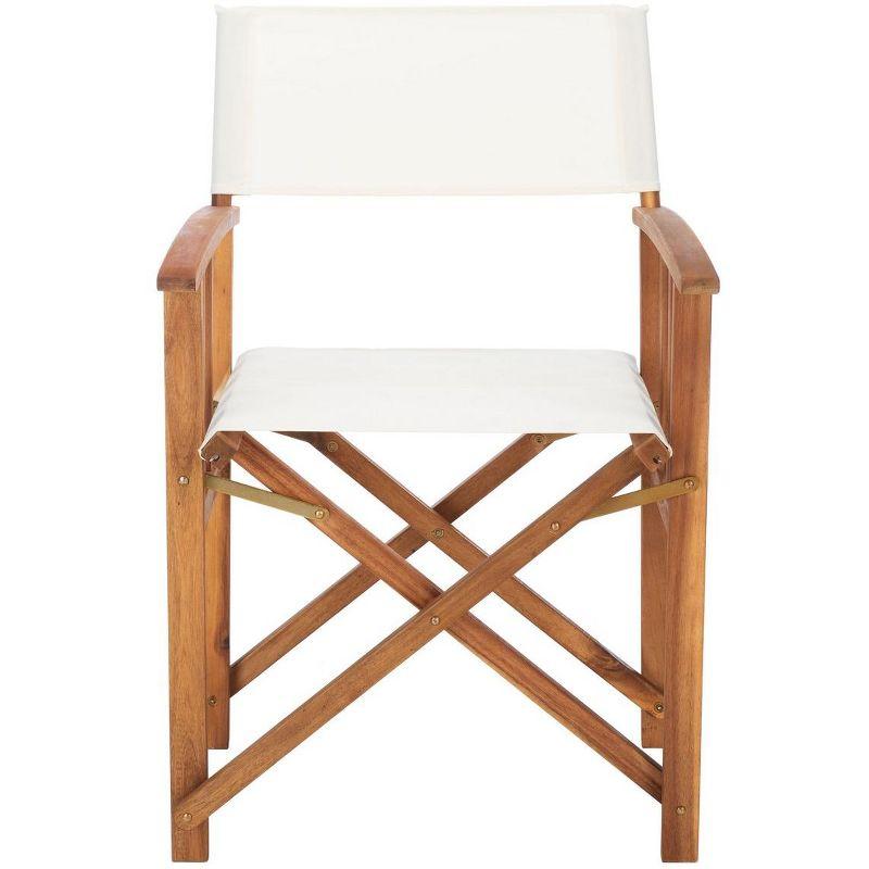 Laguna Director Chair Indoor/Outdoor (Set Of 2) - PAT7004 - Natural/Beige - Safavieh