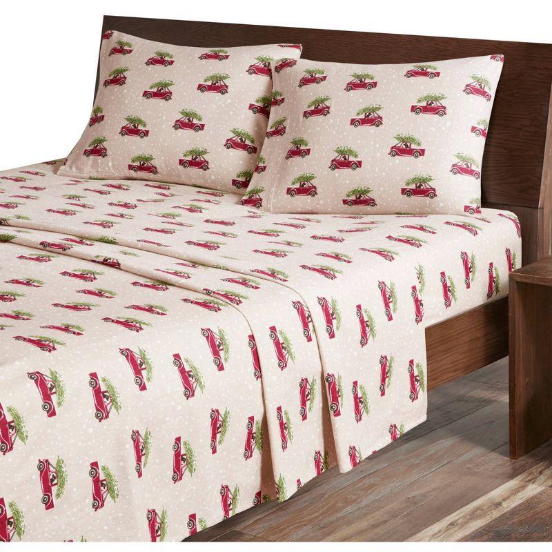 Woolrich 100% Cotton Flannel Sheet Set