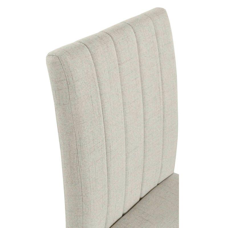 Wildon Home® Upholstered Channel-Back Dining Chair Set Of 2