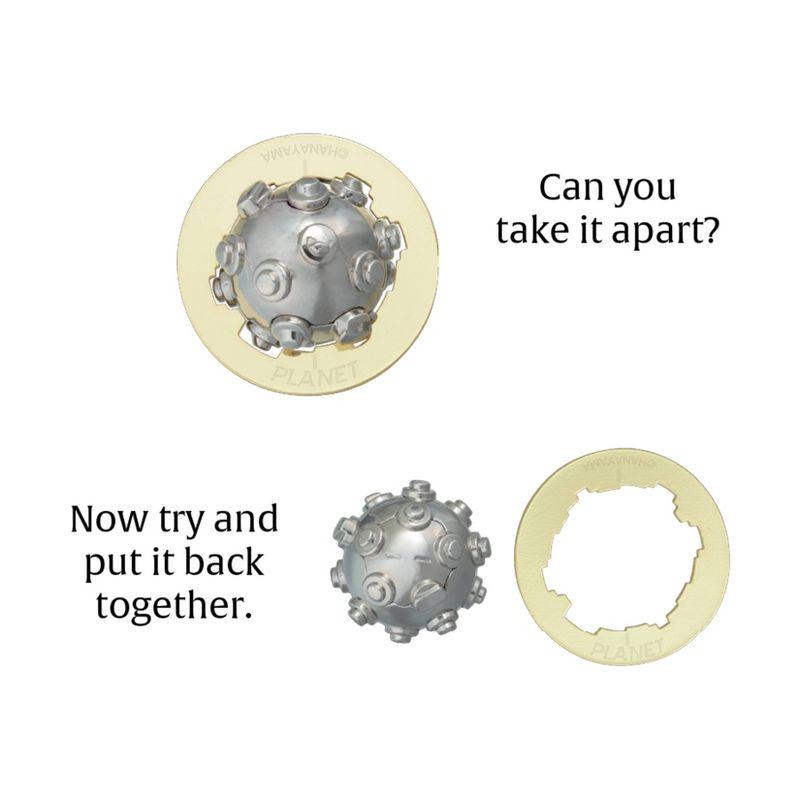 Bepuzzled Hanayama Level 4 Planet Cast Puzzle - 2pc