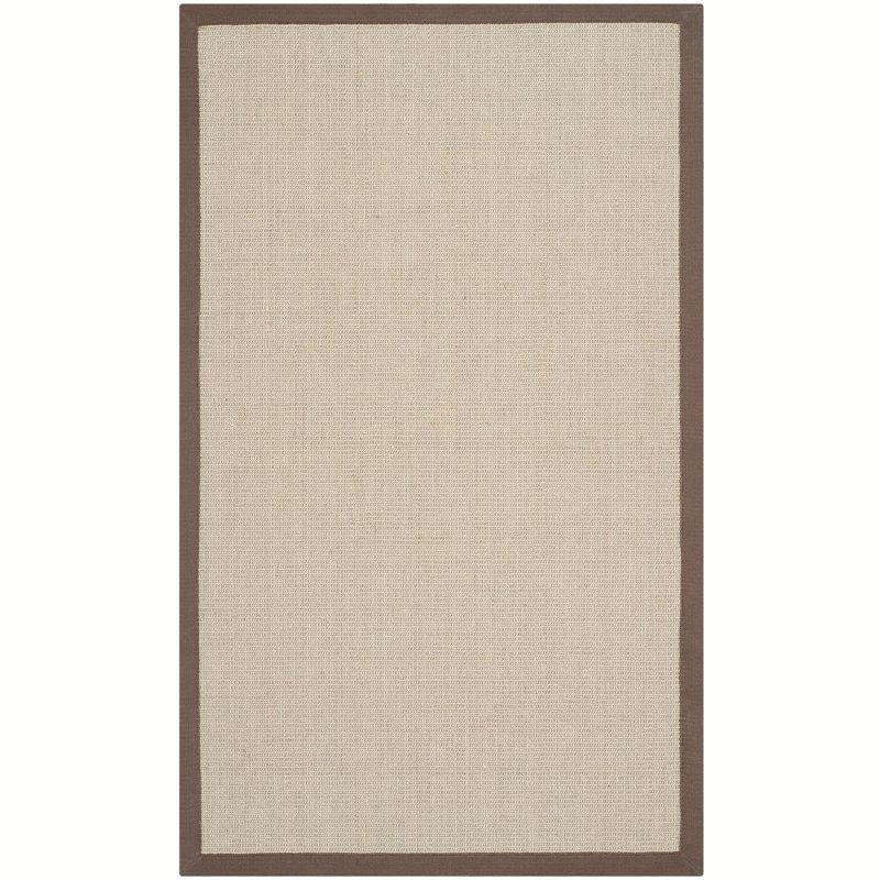 Natural Fiber NF441 Power Loomed Indoor Accent Rug - Taupe/Light Brown - 2'6"x4' - Safavieh.