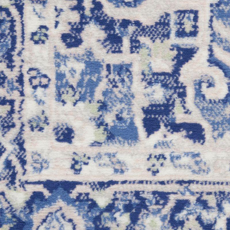 Nourison Whimsicle WHS03 Indoor only Area Rug - Ivory Blue 8' x 10'