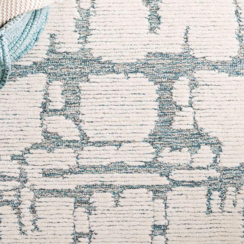 Martha Stewart Rugs Martha Stewart Hand Tufted 80% Wool And 20% Cotton Abstract Rug