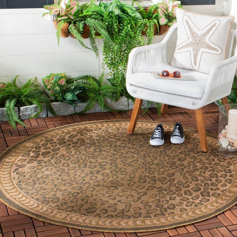 Courtyard CY6100 Power Loomed Indoor/Outdoor Area Rug  - Safavieh