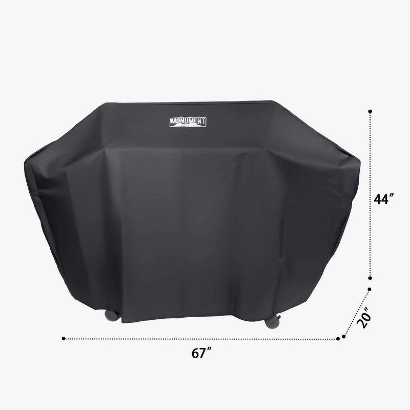 Monument Grills Cover for 2-Burner Grill-Fits up to 43"