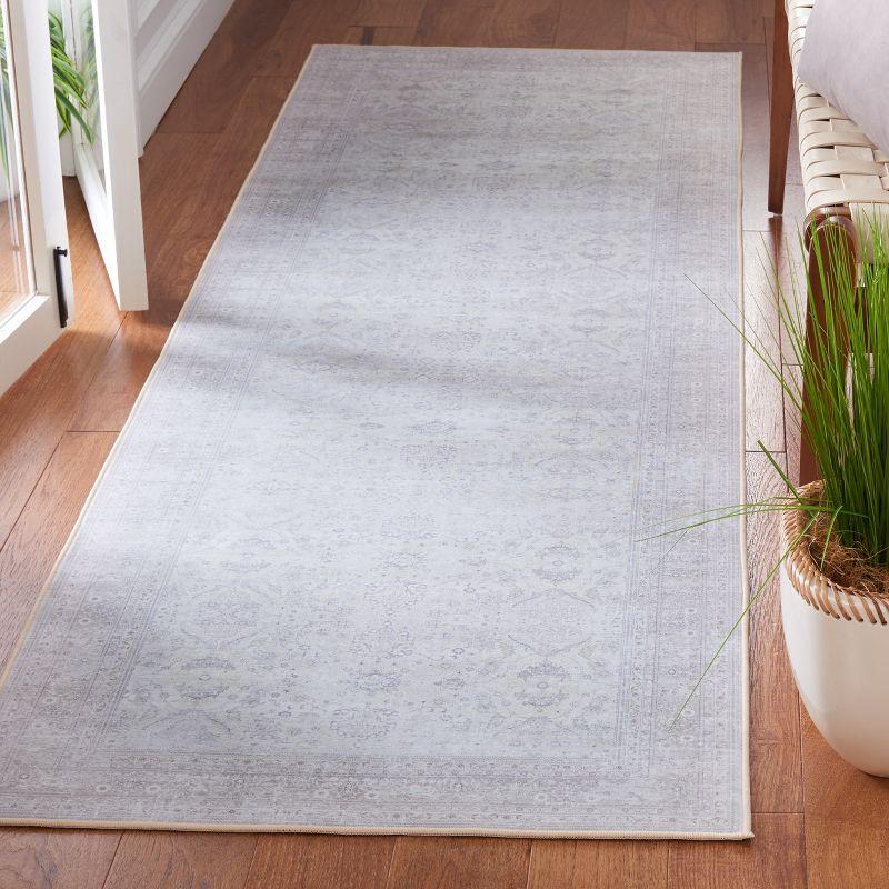 Tucson Vintage Persian TSN199 Power Loomed Machine Washable Skid-Resistant Indoor Runner Rug - Beige/Beige - 2'6"x8' - Safavieh
