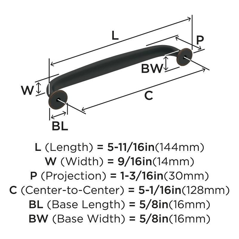 Renown 5 1/16" Center To Center Arch Pull