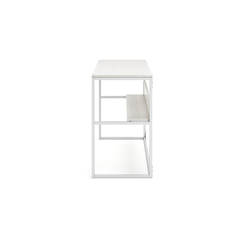 Signature Design by Ashley Contemporary Deznee Home Office Desk, White