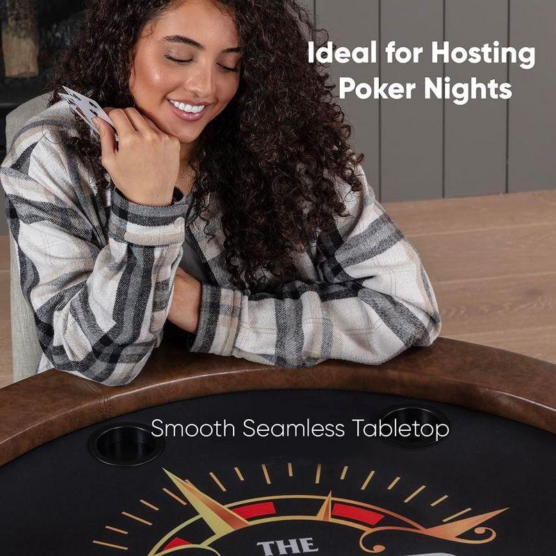 Serenelife 49.21'' 8 - Player Poker Table