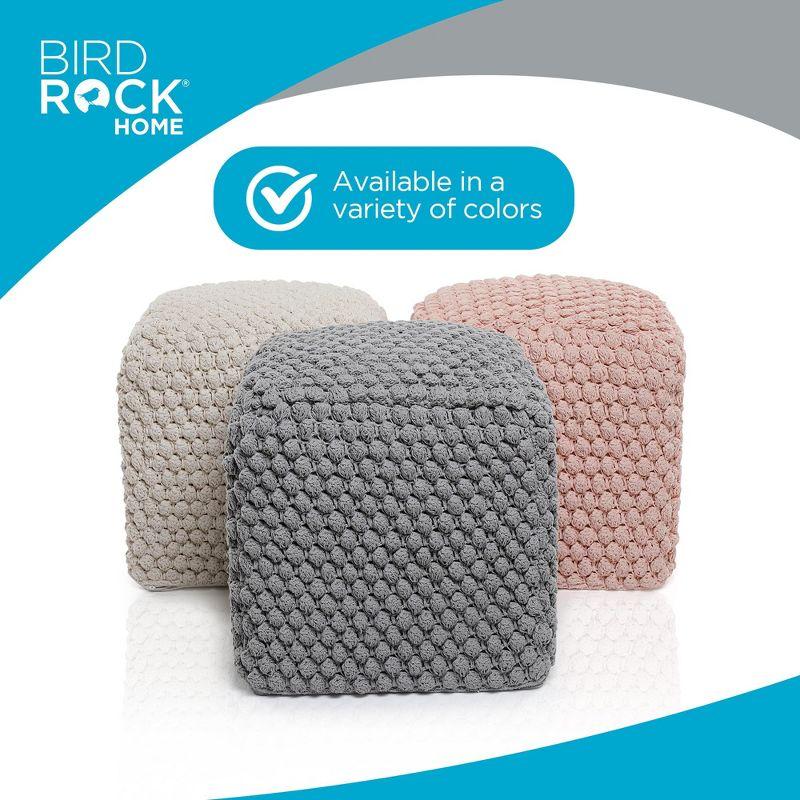 BirdRock Home Upholstered Pouf