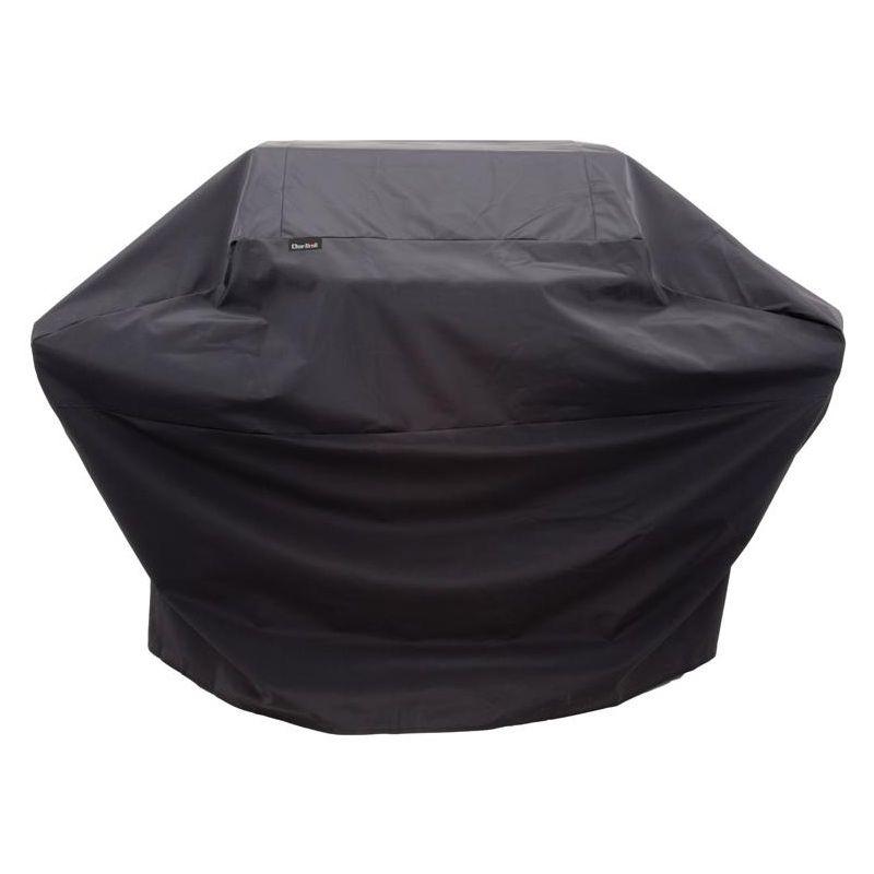 Char-Broil Black Heavy-Duty Weather Resistant Grill Cover, 72 in.