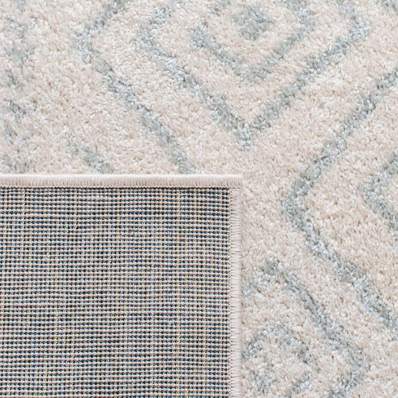 Tulum TUL267 Power Loomed Runner Rug - Ivory/Light Grey - 2'x9' - Safavieh.