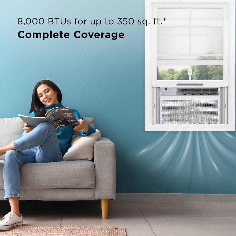 TCL TCL 8000 BTU Wi-Fi Connected Window Air Conditioner with Remote Included