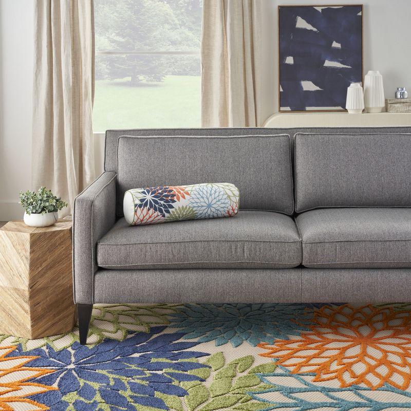 Mina Victory Angelis Bolster Indoor/Outdoor Pillow Cover & Insert