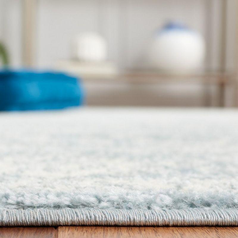 Adirondack ADR109 Machine Made Indoor Area Rug - Slate/Ivory - 6'x9' - Safavieh