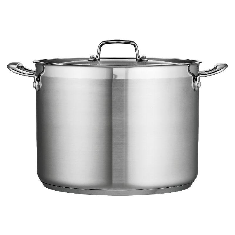 Tramontina Tramontina Gourmet Aluminum Stock Pot with Lid