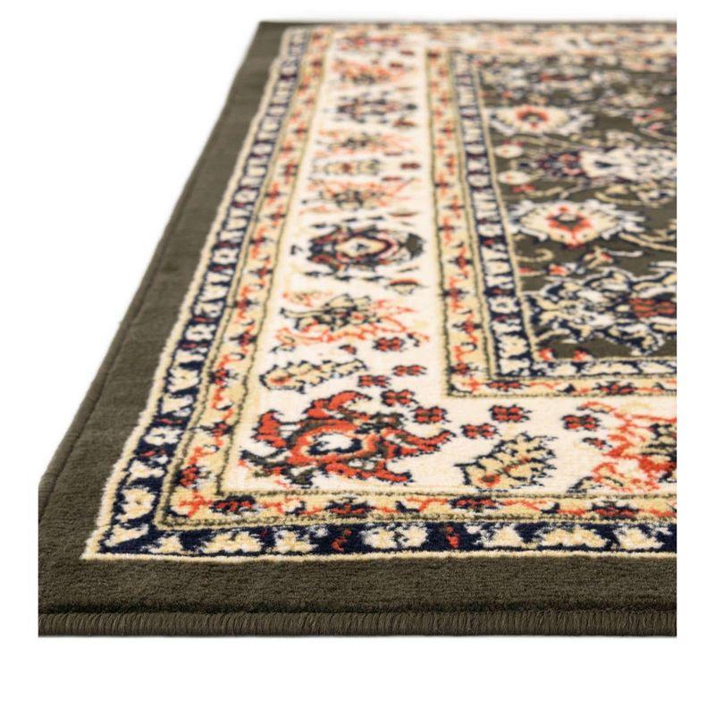 Unique Loom Sialk Hill Washington Floral Indoor Woven Area Rug