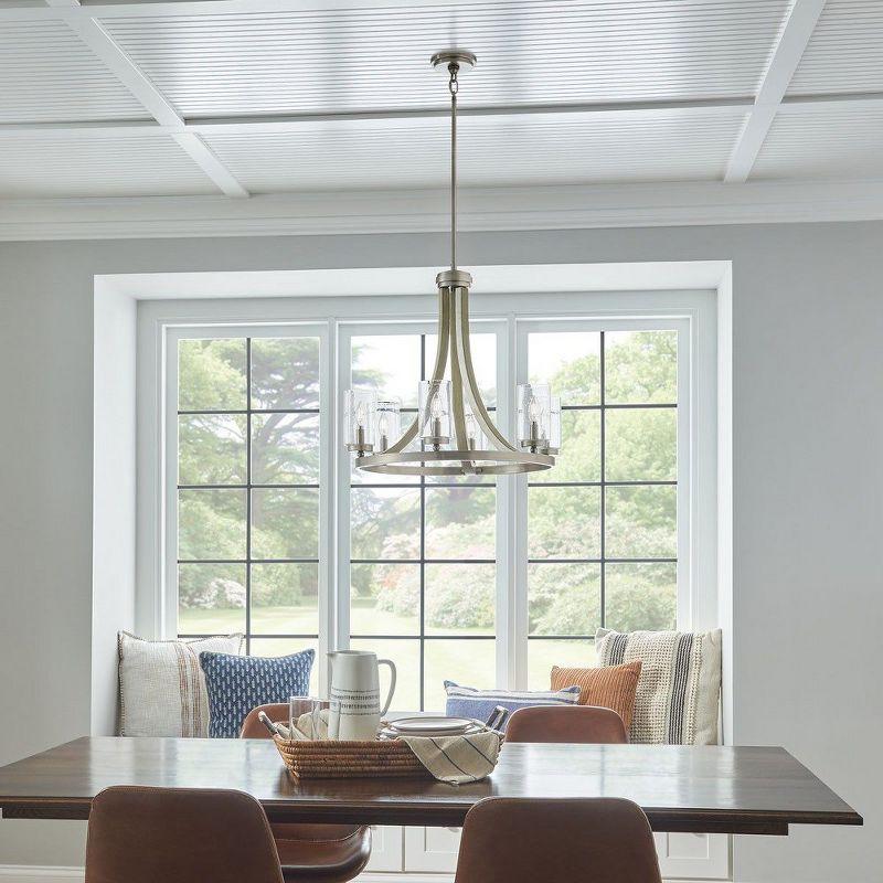 Kichler Lighting Grand Bank 6 - Light Chandelier in  Distressed Antique Gray