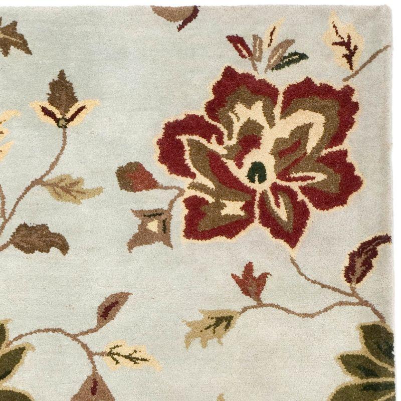 World Menagerie Arber Hand Tufted Wool Floral / Flower Rug