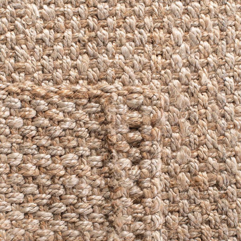 Handwoven Natural Jute 4' x 6' Area Rug