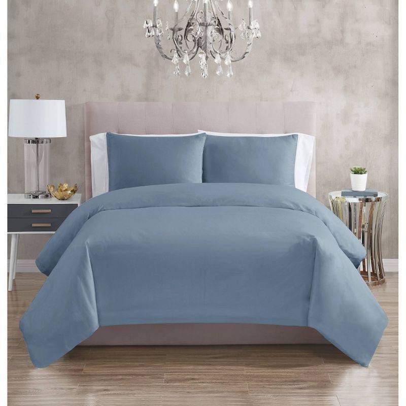 300 Thread Count Cotton Sateen Duvet Set - Christian Siriano NY