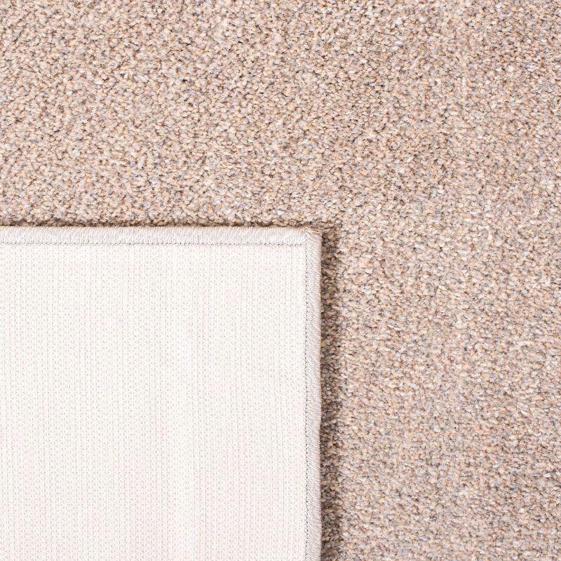 Non-Slip NSD120 Power Loomed Area Rug - Taupe - 6'7"x6'7" - Safavieh.