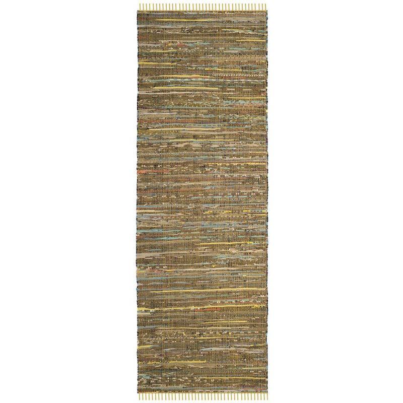 Rag Area Rug RAR127 Hand Woven Area Rug  - Safavieh