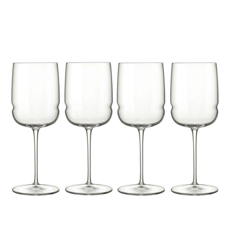 Luigi Bormioli 15.25 oz. Clear Crystal Chardonnay Wine Glasses Set