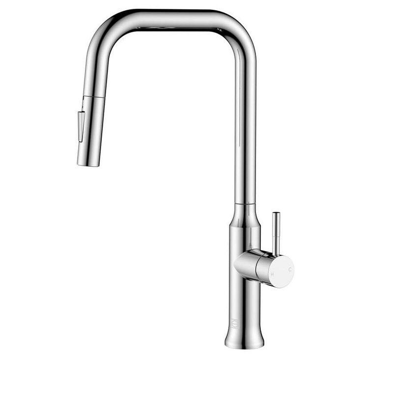 Elegant Lighting Noor Pull Down Kitchen Faucet