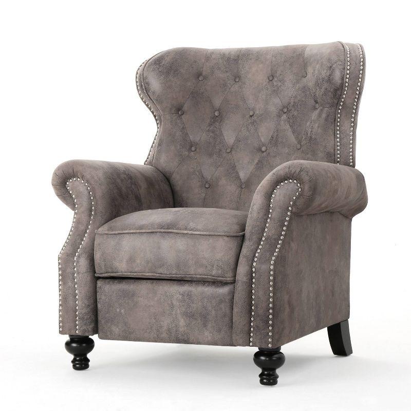 Walder Tufted Recliner - Christopher Knight Home