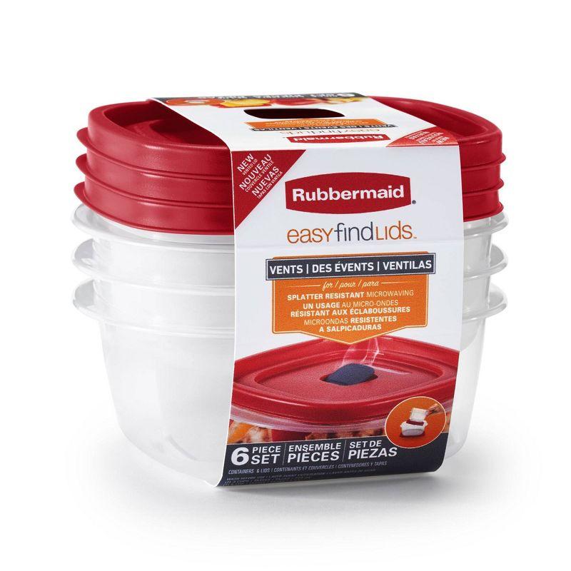 3 Container Food Storage Set