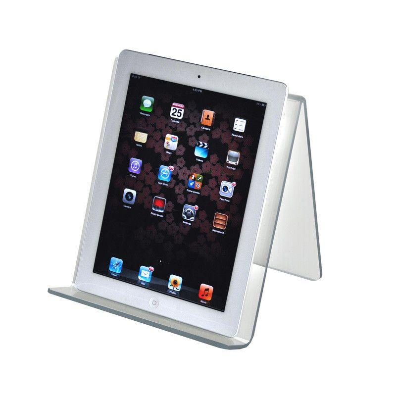 Azar Displays 8"W x 8"D x 8.75"H Easel Display. Front Lip: 1.75"H, 10-Pack (Set of 10)