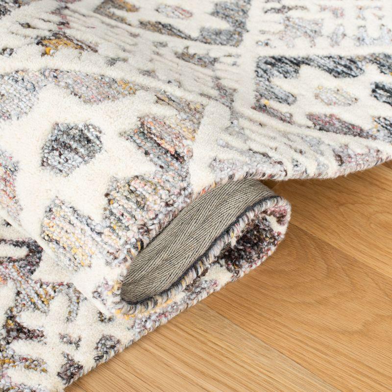 Roslyn ROS803 Hand Tufted Area Rug - Red/Ivory - 3'x5' - Safavieh.
