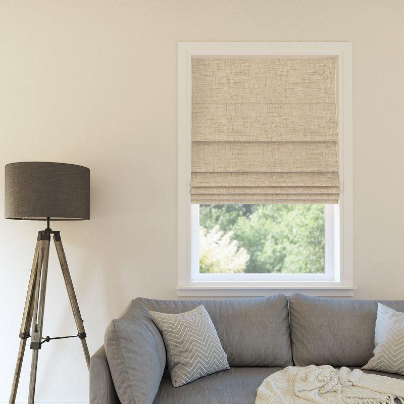 Sun Zero Thermal 100% Blackout Cordless Roman Shade