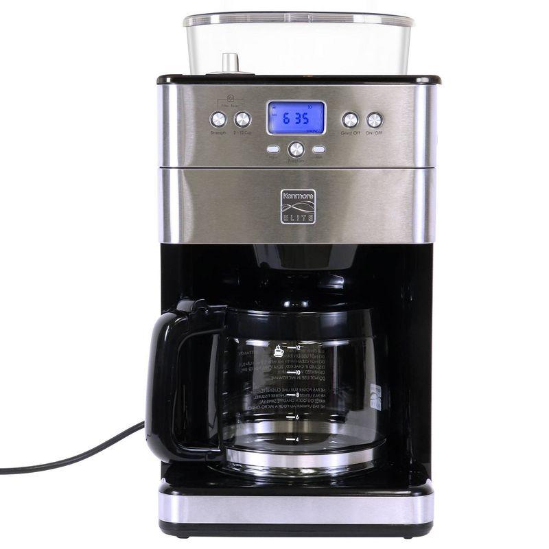 Kenmore Elite 12 Cup Programmable Grind And Brew Coffee Maker