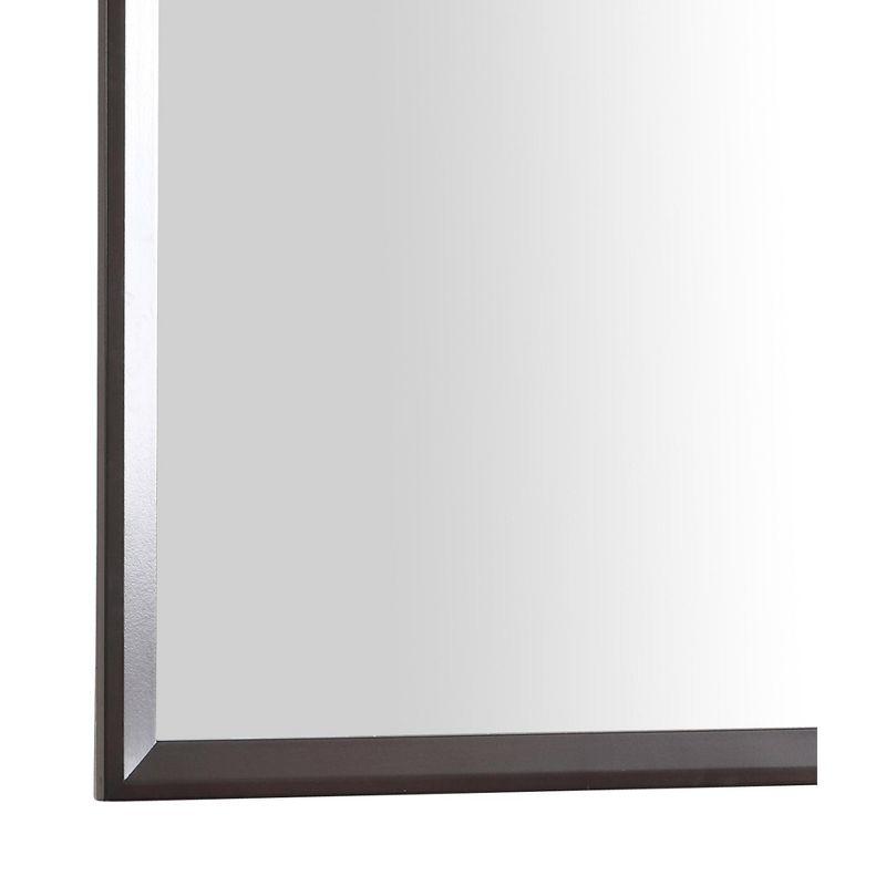 Passion Furniture 36 in. x 36 in. Classic Square Framed Dresser Mirror